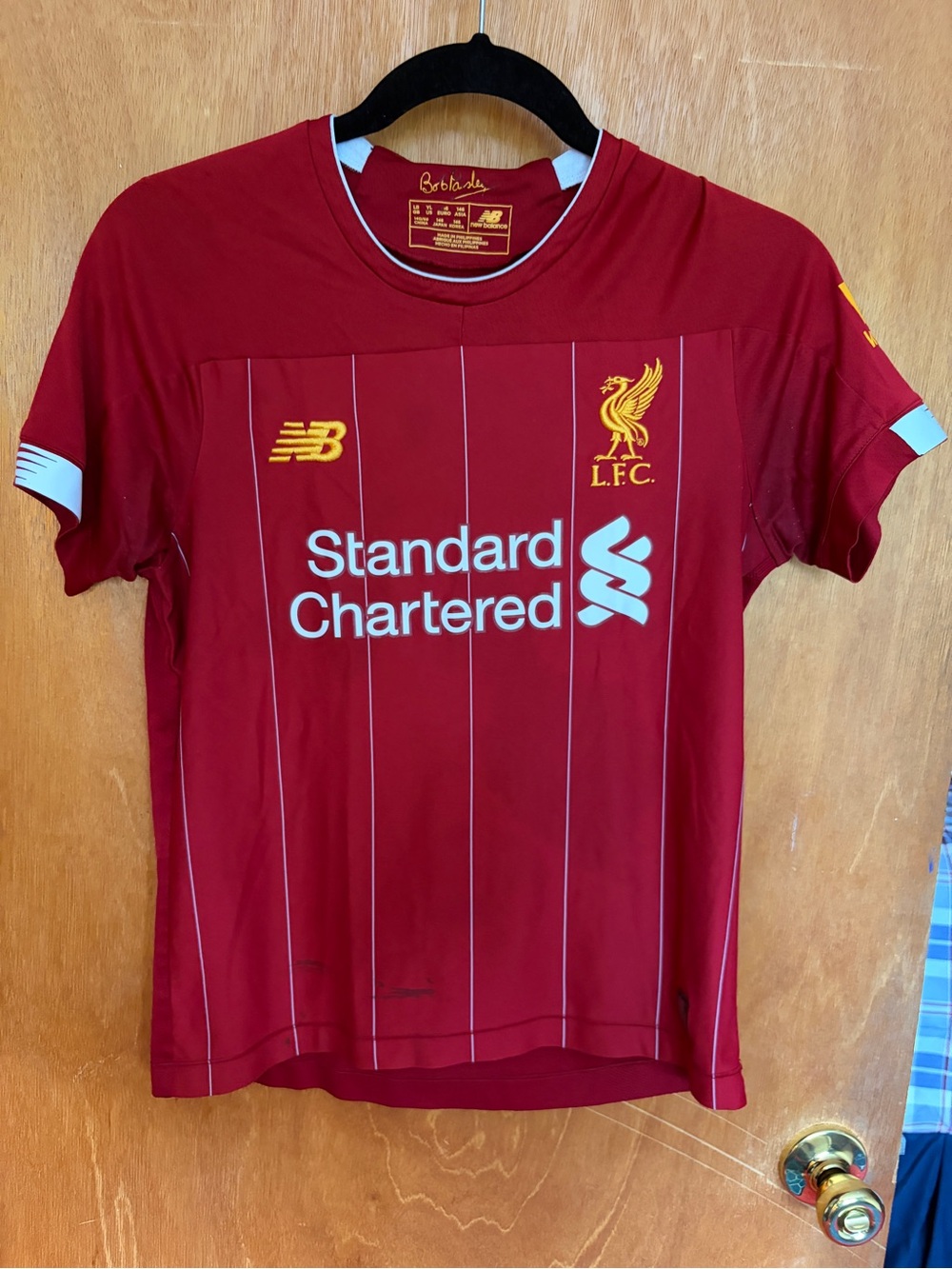 Liverpool FC Kids' Red Short Sleeve Jersey by New Balance